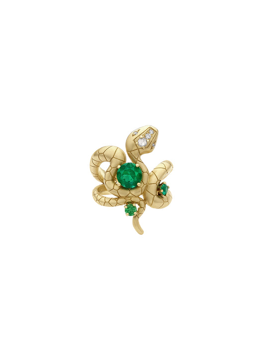 Muzo Cleopatra Serpentia Ring