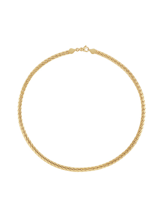 Serpentia Snake Chain Necklace - 41cm