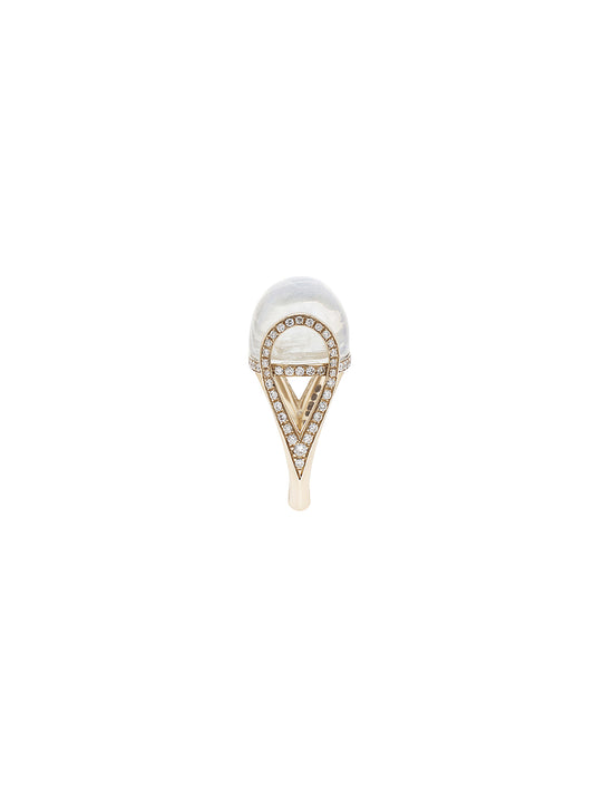 Astraea Moonstone Cocktail Ring