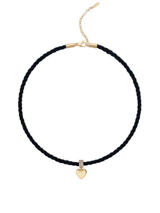 Venyx Signature Black Cord Necklace