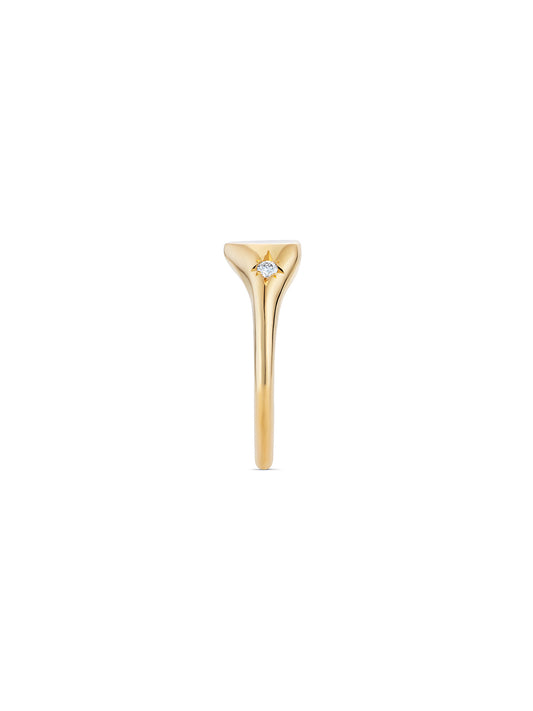 Ati Heart Signet Ring