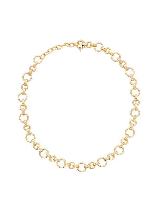 Doris Gold Handmade Link Necklace