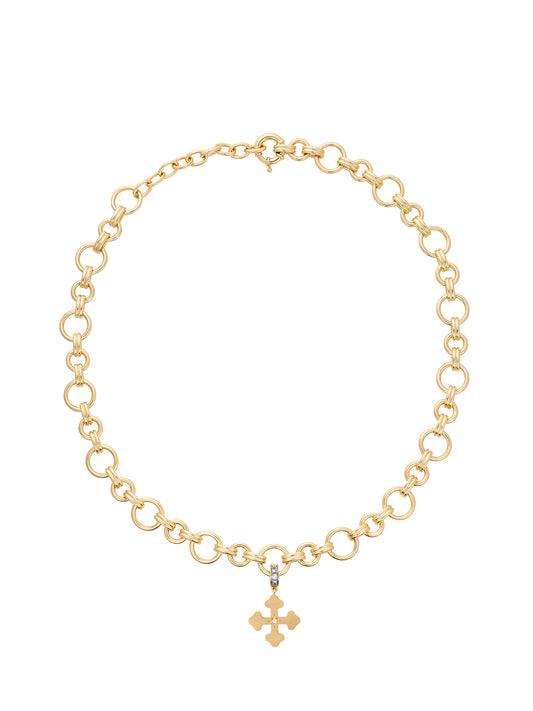 Doris Gold Handmade Link Necklace