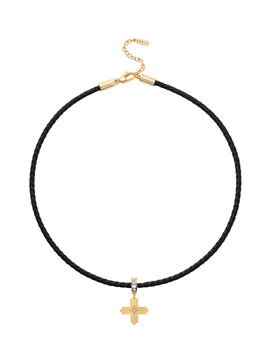 Venyx Signature Leather Cord Necklace