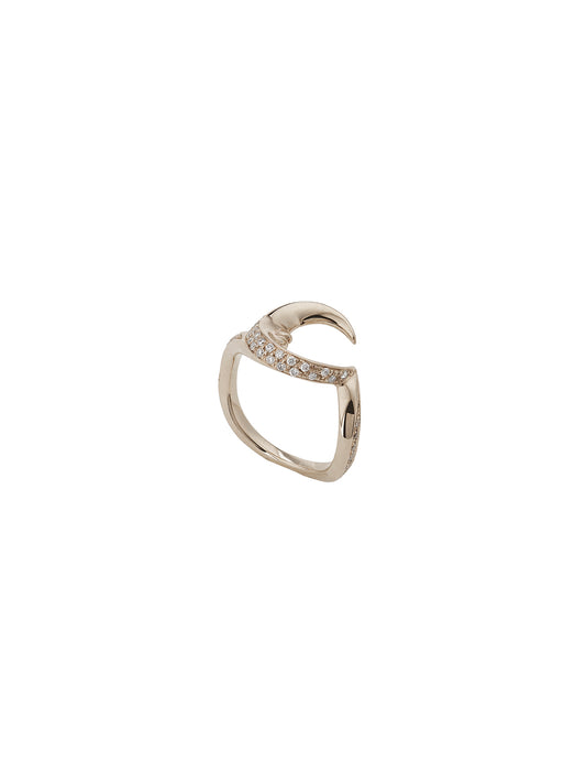Astraea Lunoor Diamond Pinky Ring
