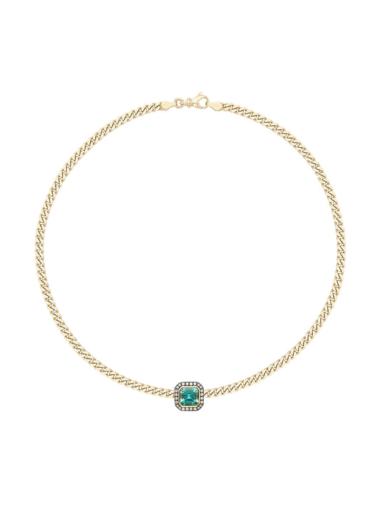 Octagonal Payal Muzo Necklace