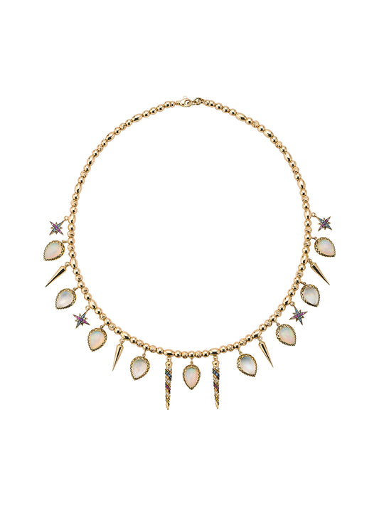 Narwal Reem Opal Necklace