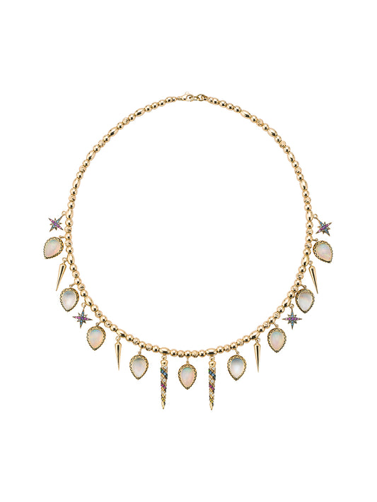Narwal Reem Opal Necklace