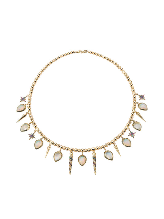 Narwal Reem Opal Necklace