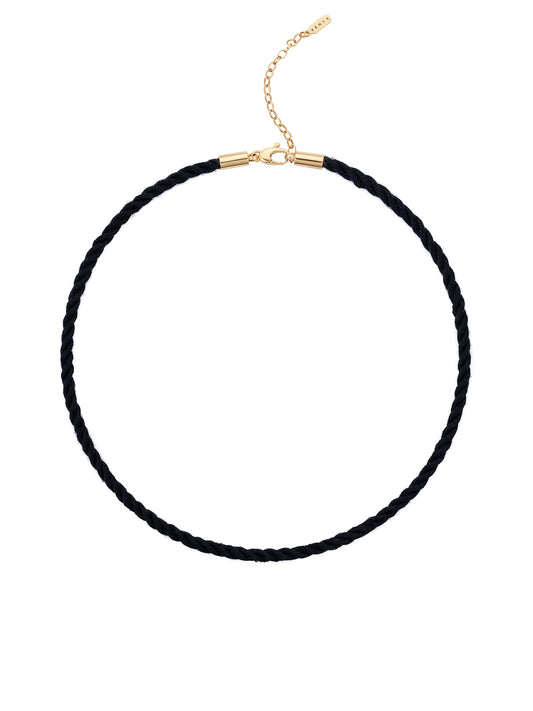 Venyx Signature Black Cord Necklace