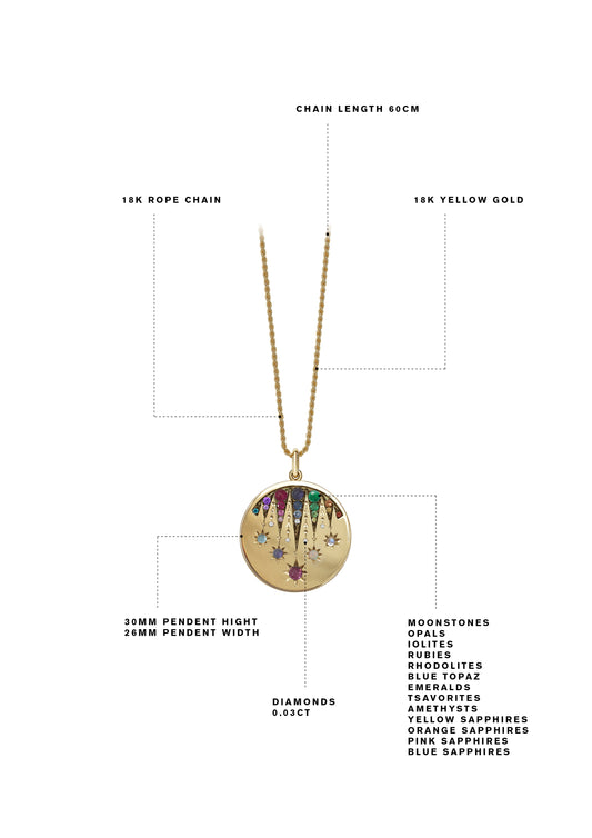 Rainbow Aton Elementa Lucky Coin
