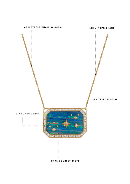 Astraea Galaxy Necklace