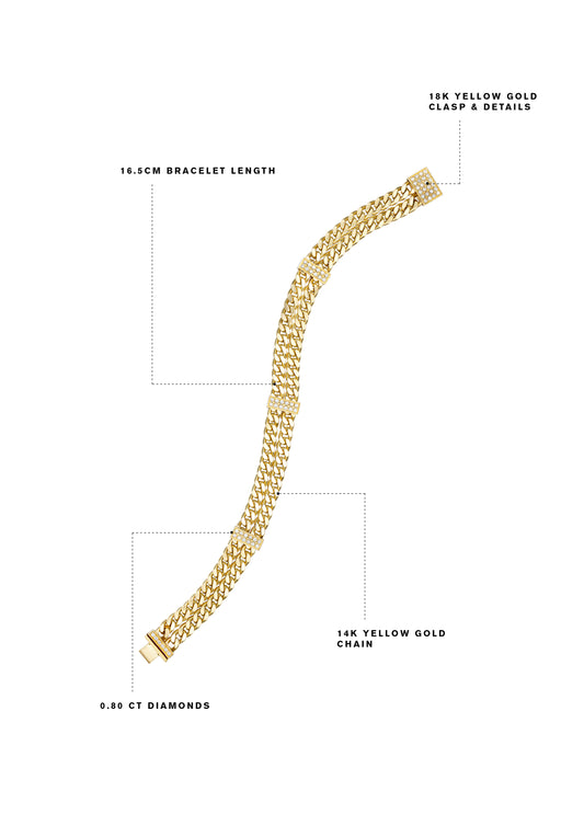 Double Payal Bracelet