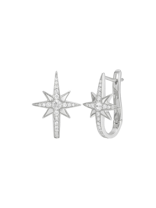 Venyx Star Theiya Earrings White Gold