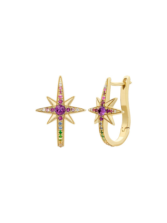 Venyx Star Theiya Rainbow Earrings