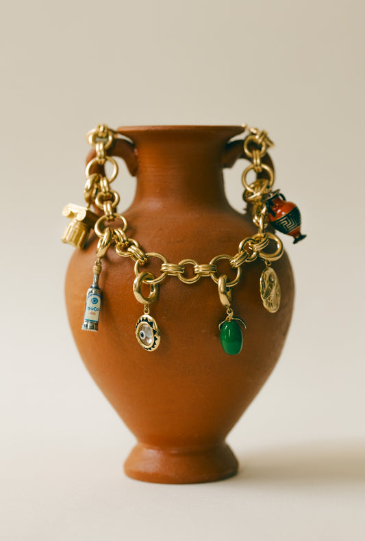 Hellenic Amphora Charm