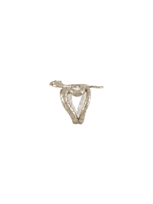 White Gold Cleopatra Diamond Serpentia Ring