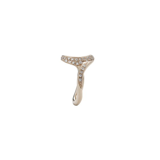 Astraea Lunoor Diamond Pinky Ring