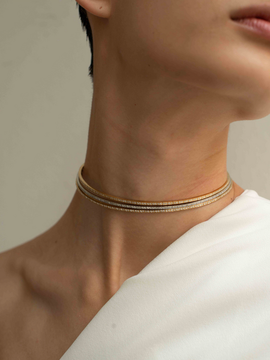 Adamas Serpentia Choker