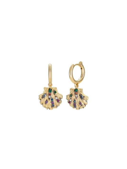 Lady Venus Rainbow Oseanyx Mini Hoops