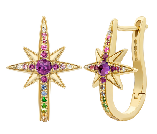Venyx Star Theiya Rainbow Earrings