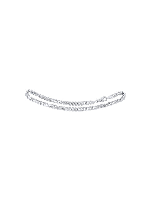 Payal Anklet White Gold 25cm