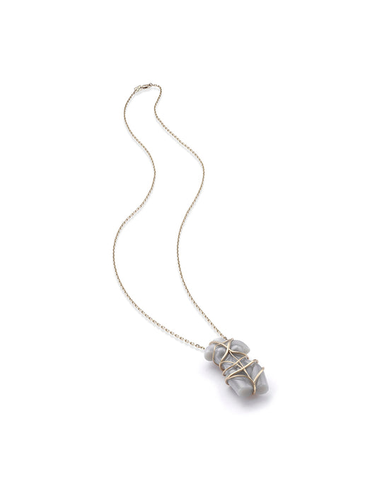 Large Venus Restored Quartz Necklace