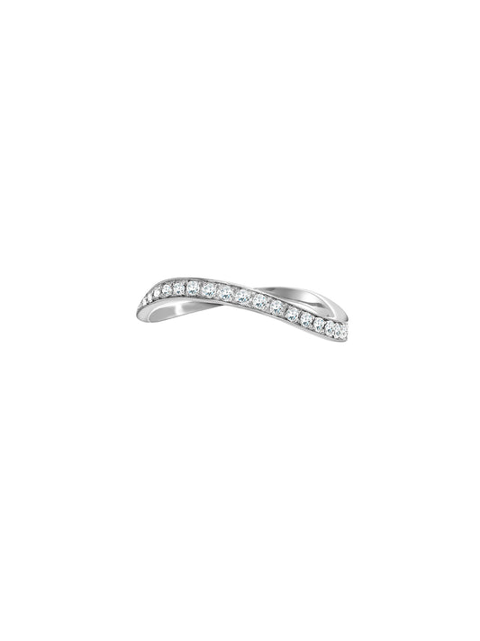 Orbit White Gold Theiya Ring