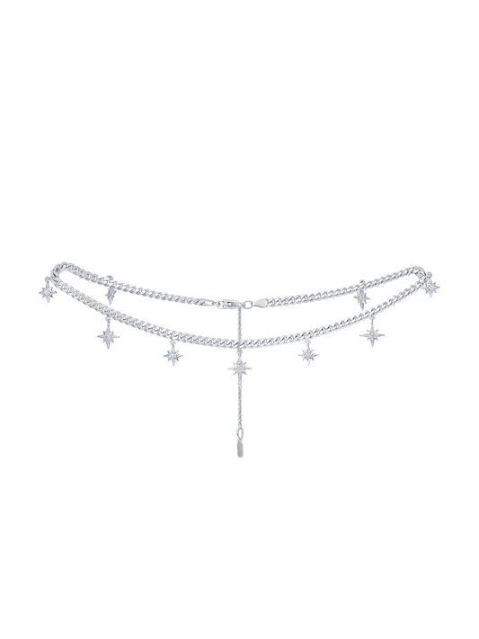 Star Astraea White Gold Choker