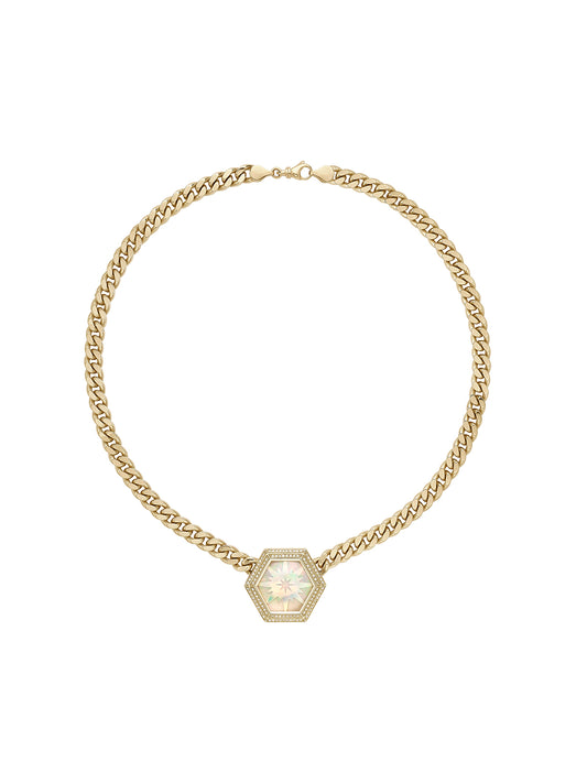 Opal Hex Astraea Payal Necklace