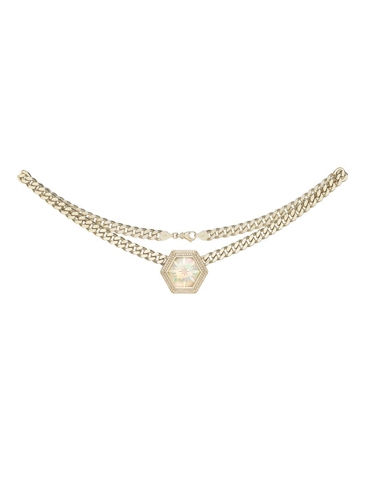 Opal Hex Astraea Payal Necklace