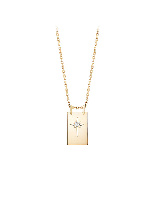 Astraea Star Tag Necklace