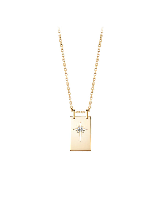 Astraea Star Tag Necklace