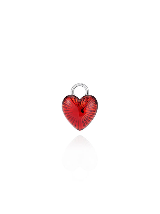 Ati Enamelled Heart Charm