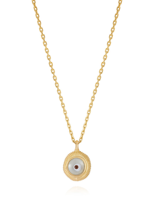 Mini Cyclops 18k Eye Pendant Charm