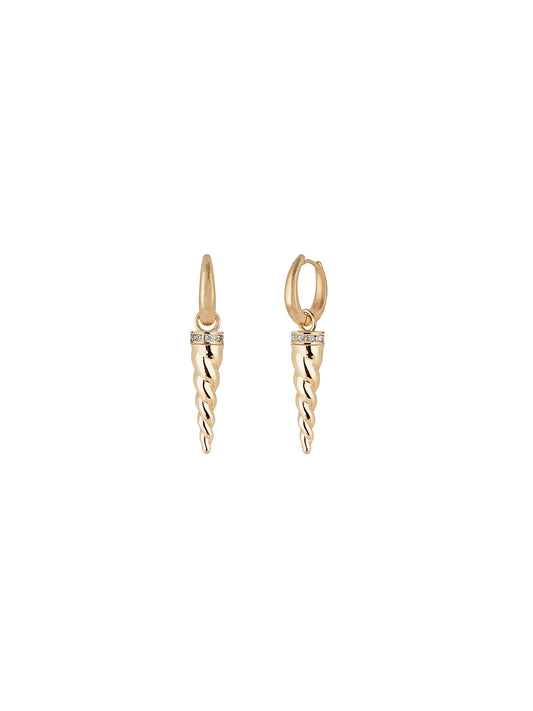 Venyx Gold Reem Drop Earrings