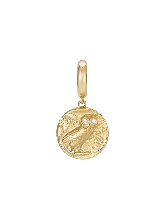 Hellenic Drachma Coin Charm