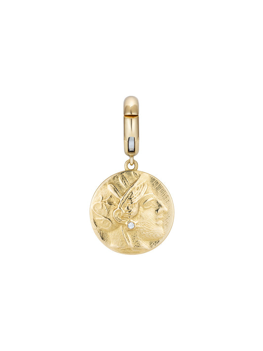 Hellenic Drachma Coin Charm