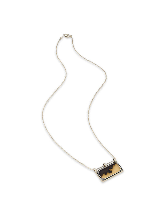 Venyx Noir Cloud Tablet Necklace