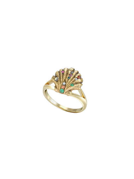 Rainbow Lady Venus Oseanyx Ring