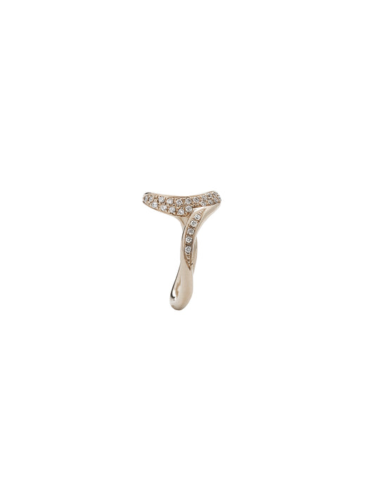 Astraea Lunoor Diamond Pinky Ring