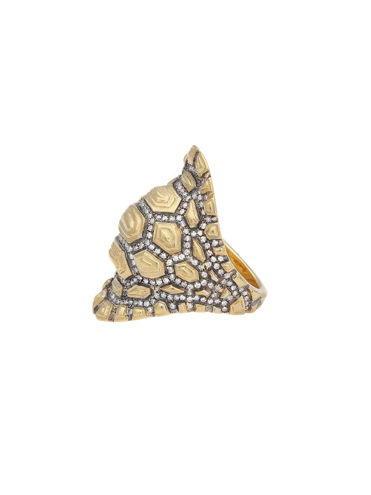 Diamond Madagascar Reptilia Ring