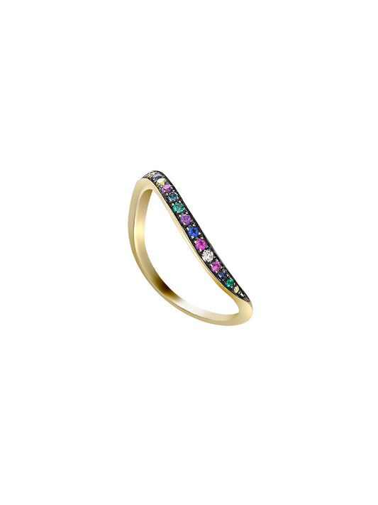 Orbit Theiya Rainbow Ring