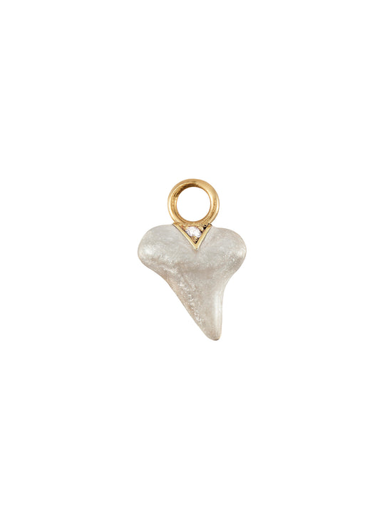 Sharkie Charm Vanilla Enamel - Right