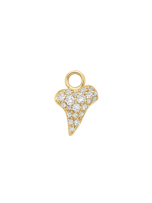 Sharkie Pave Diamond Charm (Single)