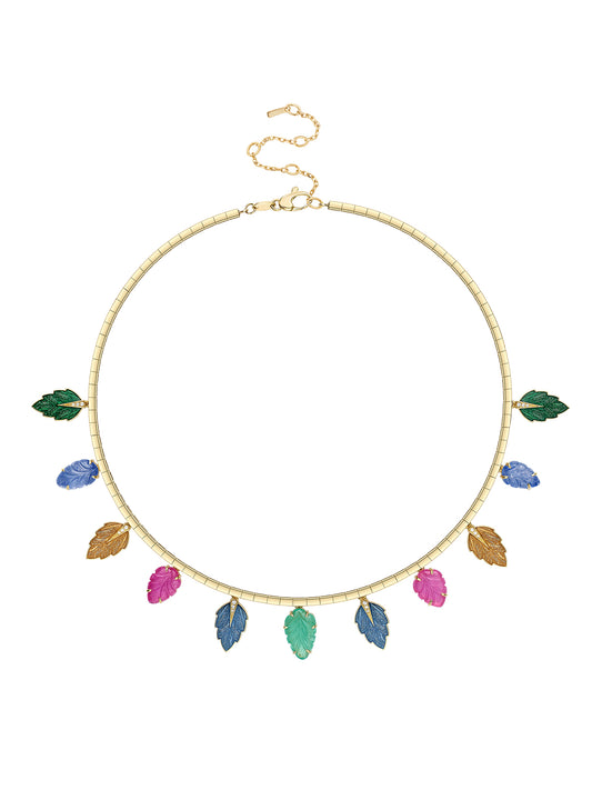 Shiso Leaf Charm Chikara Choker