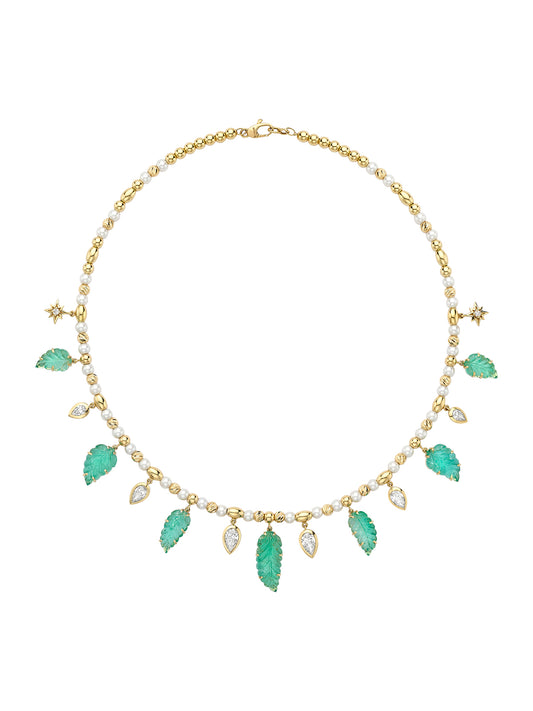 Shiso Emerald Chikara Necklace