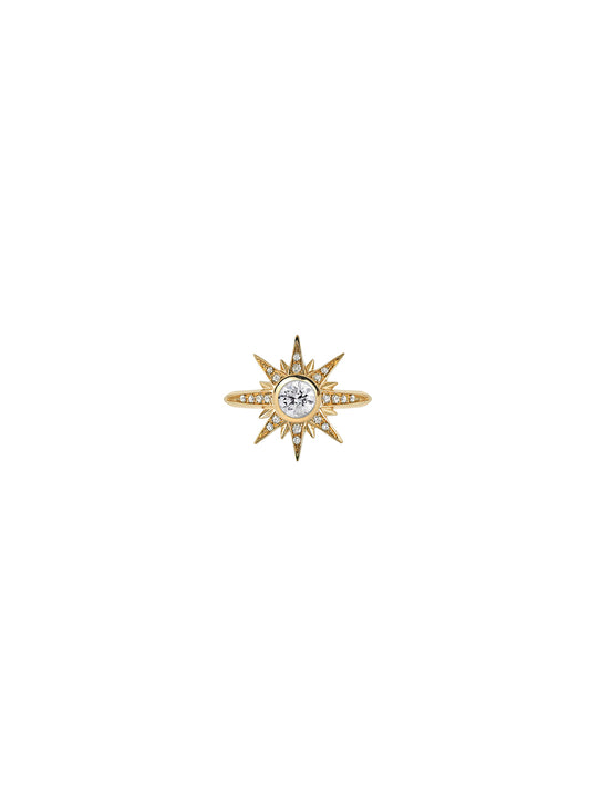 Solis Elementa Diamond Pinky Ring