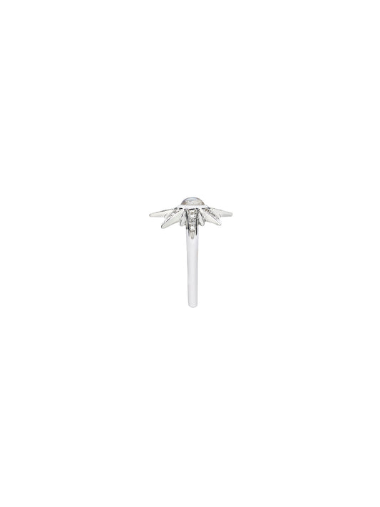 Solis Elementa Moonstone Pinky Ring