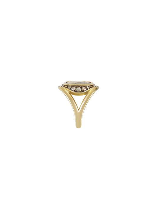 Diamond Square Thalia Dryada Ring